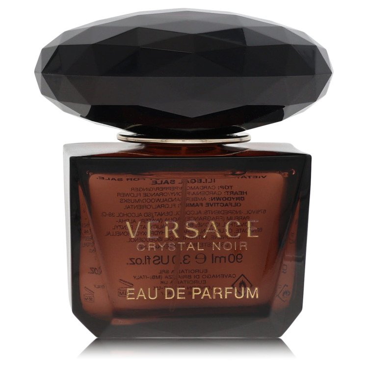 Crystal Noir by Versace by Versace 3 Oz Oz Eau De Parfum Spray (Tester) 3 Oz for Women