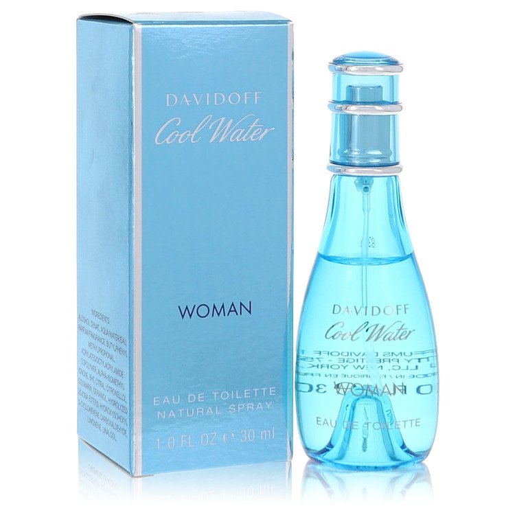 Cool Water by Davidoff 1 Oz Eau De Toilette Spray for Women