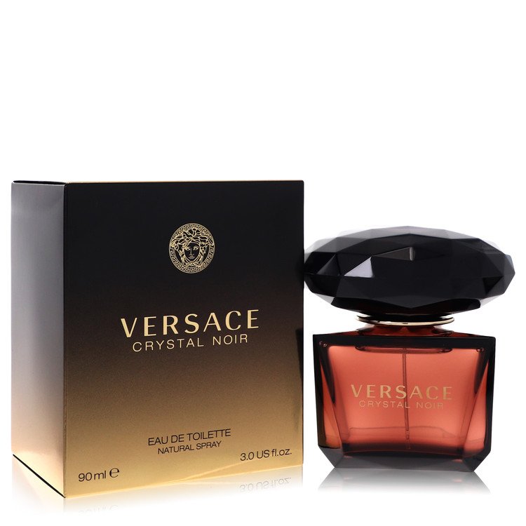 Crystal Noir by Versace Eau De Toilette Spray 3 oz for Women - Premium Designer Fragrance – Available at AAA Beauty