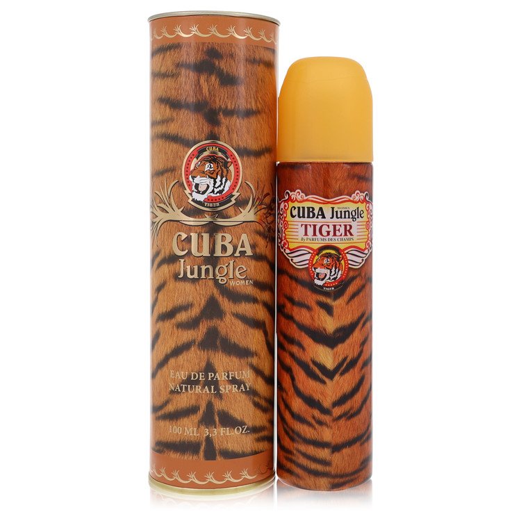 Jungle Tiger by Cuba 3.3 Oz Eau De Parfum Spray for Women