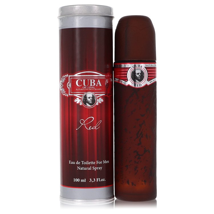 Cuba Red by Fragluxe 3.4 Oz Eau De Toilette Spray for Men