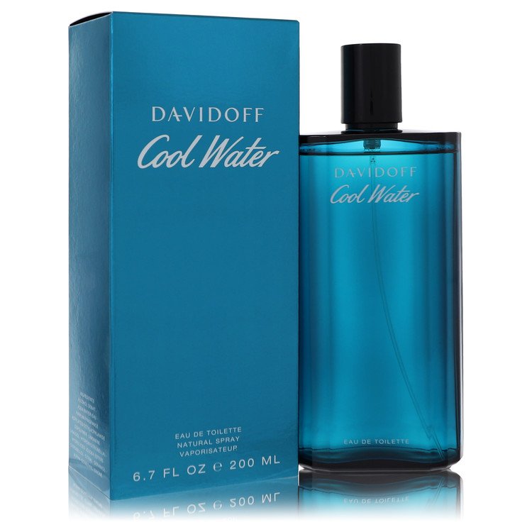 Cool Water By Davidoff Cologne 6.7 Oz Eau De Toilette Spray For Men - Box