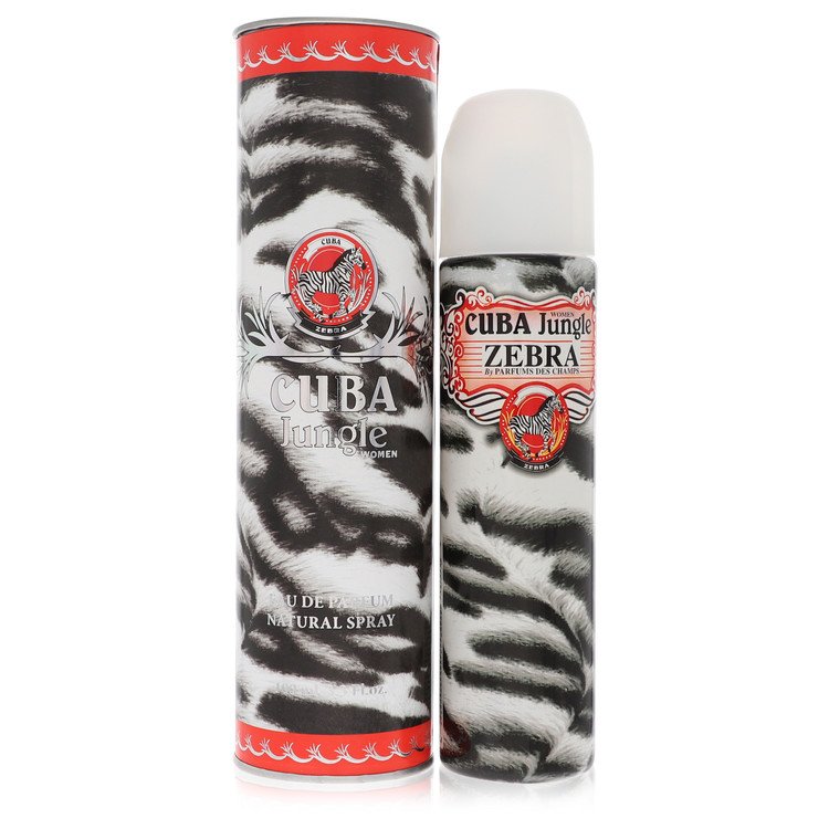Cuba Jungle Zebra by Fragluxe 3.4 Oz Eau De Parfum Spray for Women