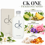 One by Calvin Klein 6.7 Oz Eau De Toilette Spray for Unisex