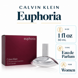 Euphoria by Calvin Klein 1.0 Oz Eau De Parfum Spray In Box for Women