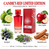 Red Man Limited Edition by Candies 3.4 Oz Eau De Toilette Spray for Men