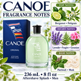 Canoe by Dana 8 Oz After Shave In Box for Men