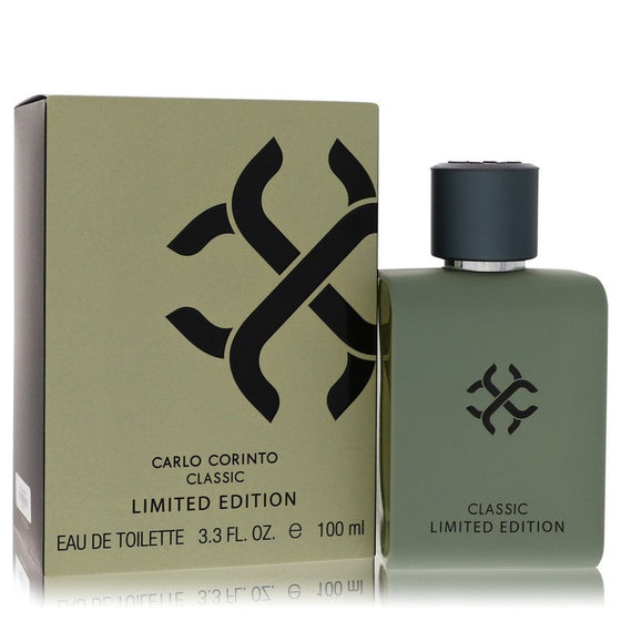 Classic Limited Edition by Carlo Corinto 3.3 Oz Eau De Toilette Spray for Men
