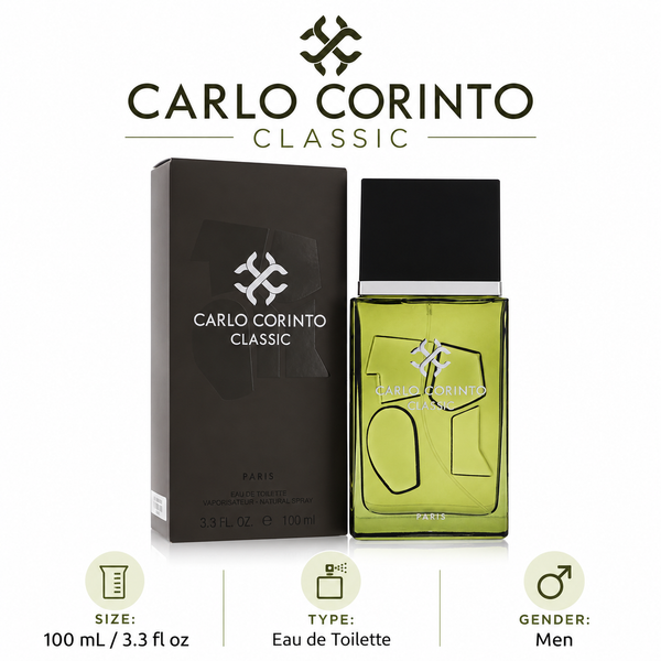 Carlo Corinto by Carlo Corinto 3.3 Oz Eau De Toilette for Men