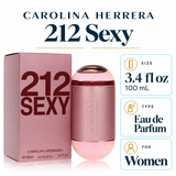 212 Sexy by Carolina Herrera 3.4 Oz Eau De Parfum Spray for Women