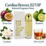 212 Vip by Carolina Herrera 4.2 Oz Eau De Parfum Spray In Box for Women