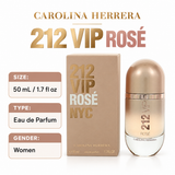 212 Vip Rose by Carolina Herrera 1.7 Oz Eau De Parfum for Women
