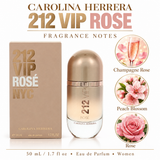 212 Vip Rose by Carolina Herrera 1.7 Oz Eau De Parfum for Women