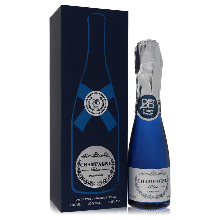 Champagne Blue by Bharara Beauty 3.4 Oz Eau De Parfum Spray for Men