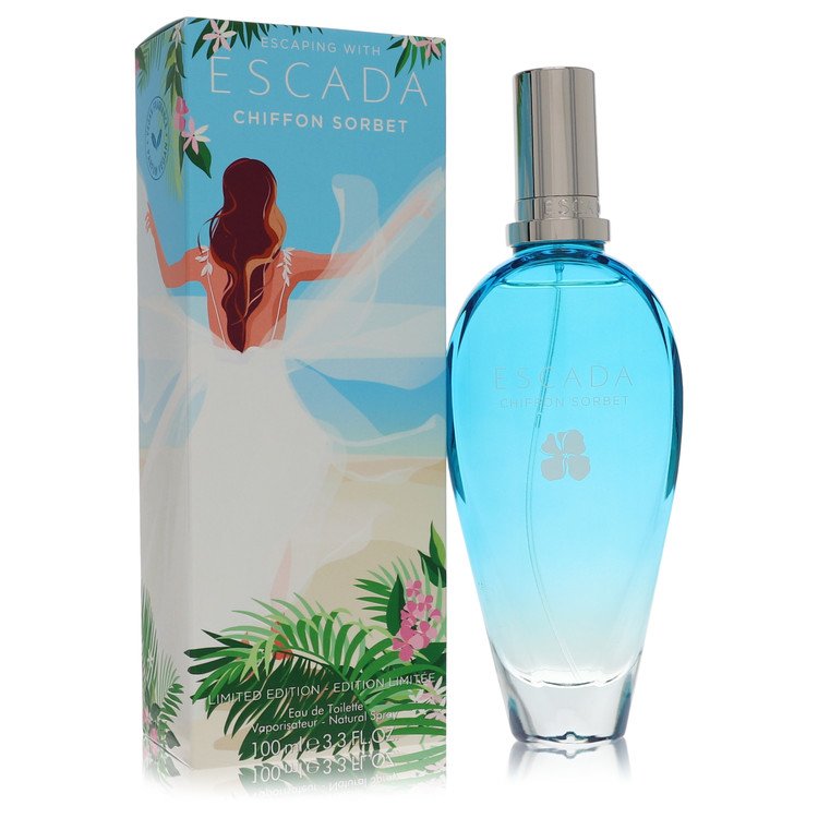 Chiffon Sorbet by Escada Eau De Toilette Spray 3.3 oz for Women - Premium Designer Fragrance – Available at AAA Beauty