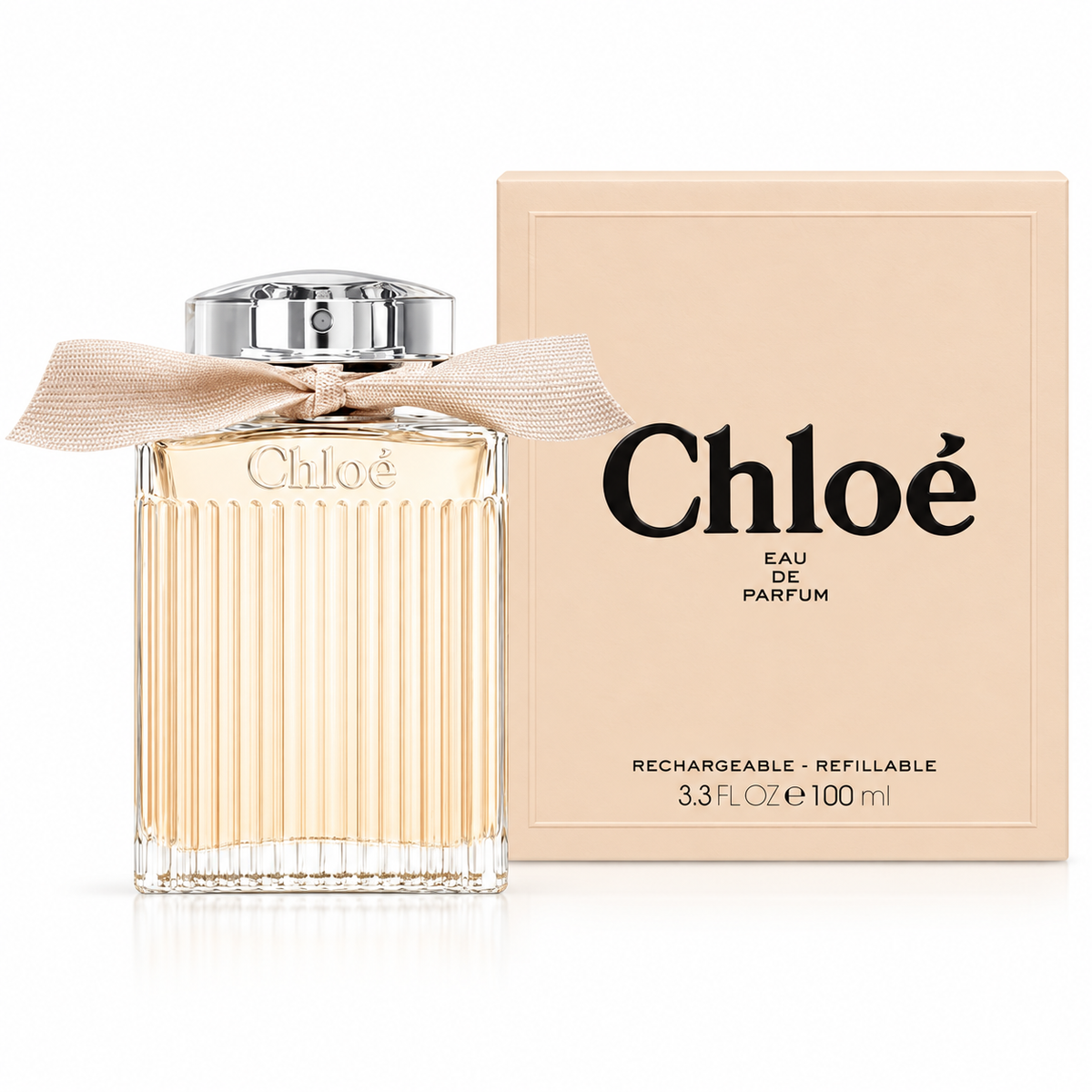 Chloe by Chloe 3.3 Oz Eau De Parfum Spray for Women Rechargebale - Refillable