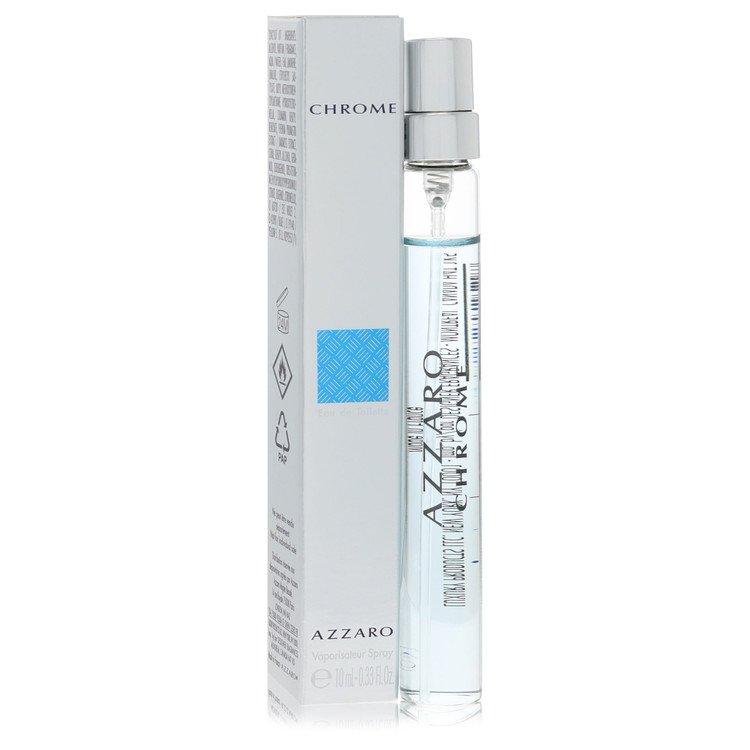 Chrome by Azzaro 0.33 Oz Mini Eau De Toilette Spray for Men