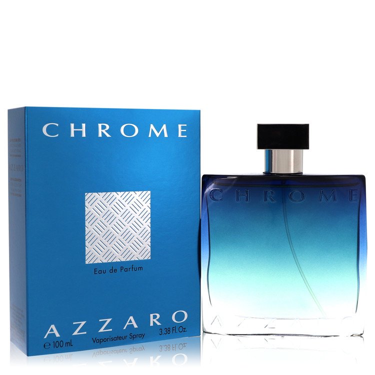Chrome By Azzaro Cologne 3.38 Oz Eau De Parfum Spray For Men - Box