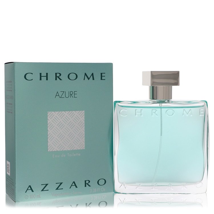 Azzaro Chrome Azure 3.4 Oz Eau De Toilette Spray for Men