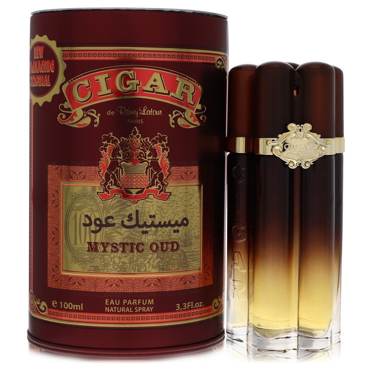 Cigar Mystic Oud by Remy Latour 3.3 Oz Eau De Parfum Spray for Men