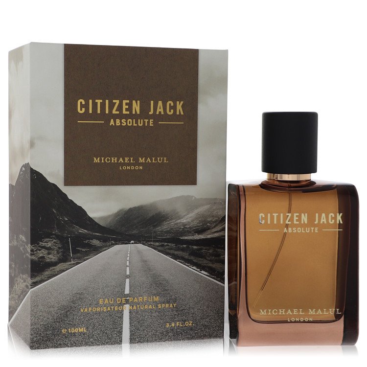 Citizen Jack Absolute by Michael Malul 3.4 Oz Eau De Parfum Spray for Men