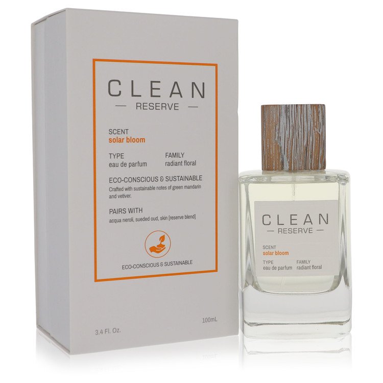 Clean Reserve Solar Bloom by Clean 3.4 Oz Eau De Parfum Spray (unisex) for Women