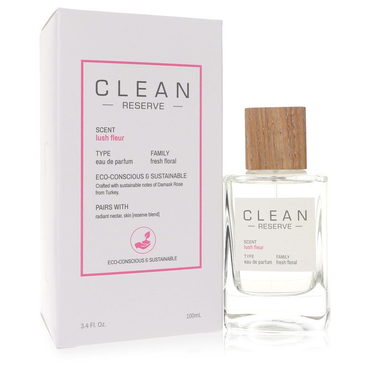 Clean Reserve Lush Fleur by Clean 3.4 Oz Eau De Parfum Spray for Women