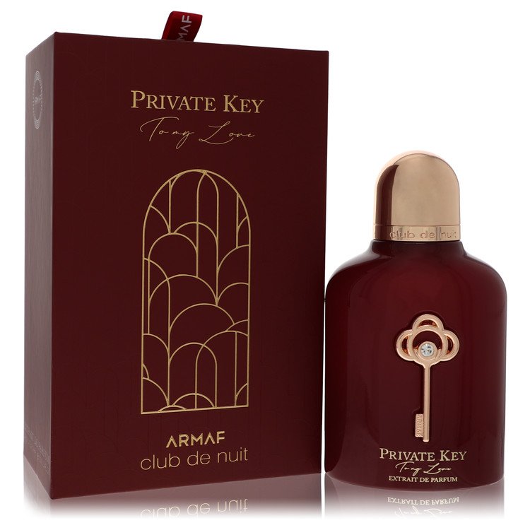 Club De Nuit Private Key To My Love by Armaf 3.4 Oz Extrait De Parfum for Men
