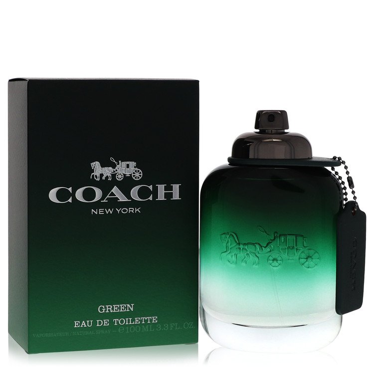 Coach Green 3.4 Oz Eau De Toilette Spray for Men