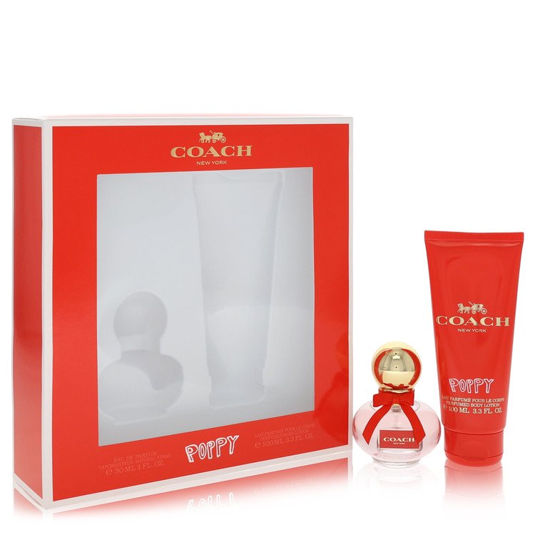 Coach Poppy by Coach 1 Oz Gift Set - Eau De Parfum Spray + 3.3 Oz Body Lotion for Women