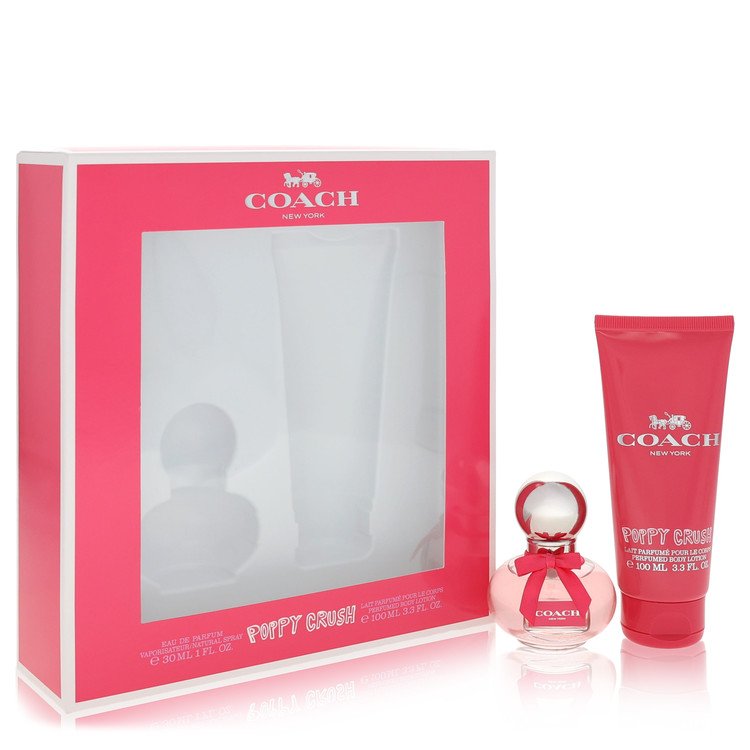 Coach Poppy Crush by Coach by Coach -- Oz Gift Set -- 1 Oz Eau De Parfum Spray + 3.3 Oz Body Lotion for Women