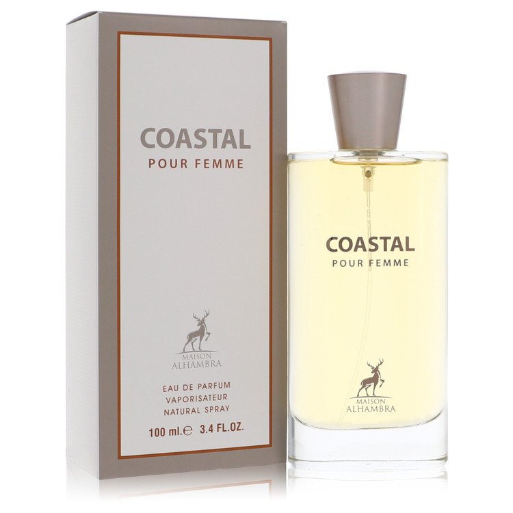 Coastal Pour Femme by Maison Alhambra 3.4 Oz Eau De Parfum Spray for Women
