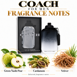 Coach New York by Coach 6.7 Oz Eau De Toilette Spray In Box for Men