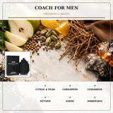 Coach New York by Coach 3.3 Oz Eau De Parfum Spray In Box for Men