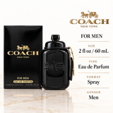 Coach New York by Coach 2 Oz Eau De Parfum Spray In Box for Men