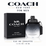 Coach New York by Coach 1.3 Oz Eau De Toilette Spray In Box for Men