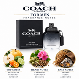Coach New York by Coach 1.3 Oz Eau De Toilette Spray In Box for Men