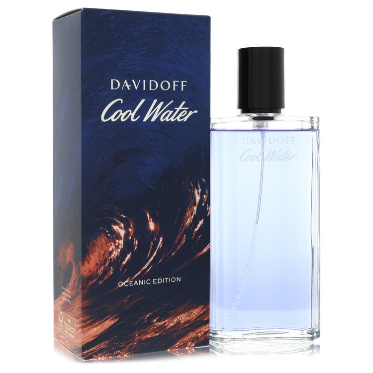 Cool Water Oceanic by Davidoff Eau De Toilette Spray 4.2 oz for Men - Premium Designer Fragrance – Available at AAA Beauty