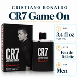 Christiano Ronaldo Cr7 by Christiano Ronaldo 3.4 Oz Eau De Toilette Spray for Men