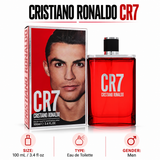 Cr7 by Christiano Ronaldo 3.4 Oz Eau De Toilette Spray for Men