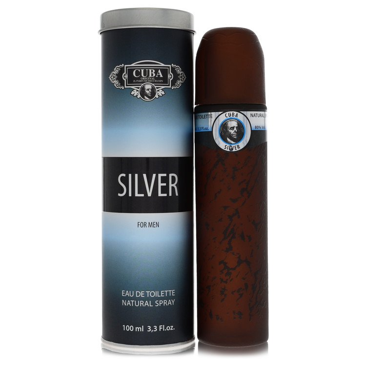 Cuba Silver by Fragluxe 3.3 Oz Eau De Toilette Spray for Men