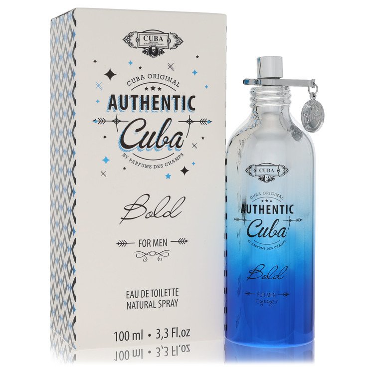 Cuba Authentic Bold by Fragluxe by Fragluxe 3.3 Oz Oz Eau De Toilette Spray 3.3 Oz for Men