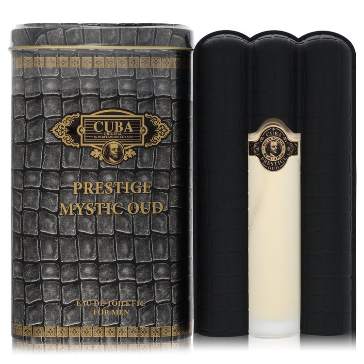Cuba Prestige Mystic Oud by Fragluxe 3.0 Oz Eau De Toilette Spray for Men