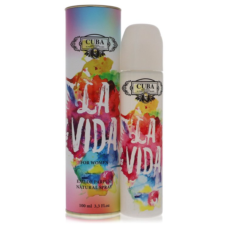 Cuba La Vida by Fragluxe 3.3 Oz Eau De Parfum Spray for Women