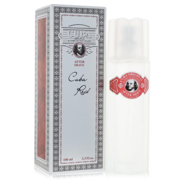Cuba Red by Fragluxe 3.4 Oz After Shave Spray for Men
