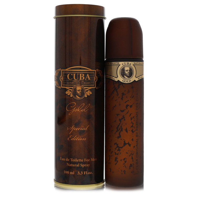 Cuba Gold Special Edition by Fragluxe by Fragluxe 3.4 Oz Oz Eau De Toilette Spray 3.4 Oz for Men