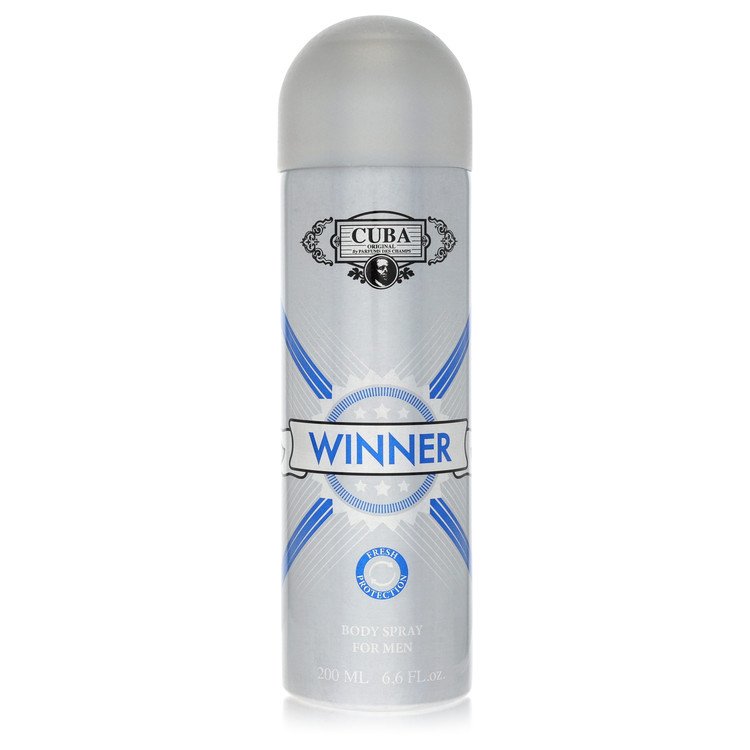 Cuba Winner by Fragluxe 6.6 Oz Deodorant Spray for Men