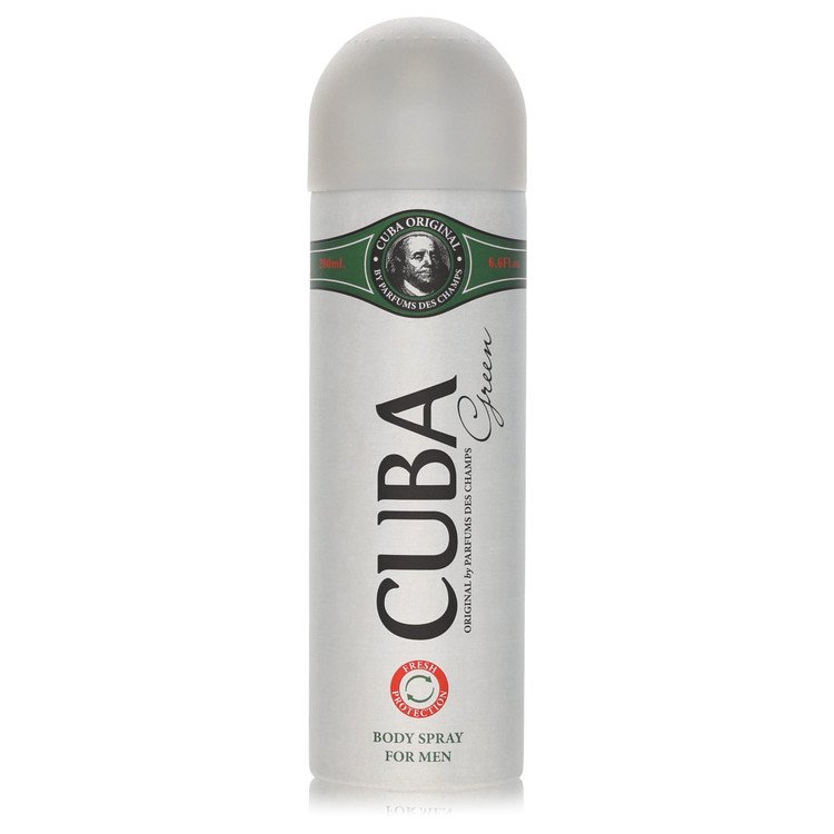 Cuba Green by Fragluxe 6.7 Oz Deodorant Spray for Men