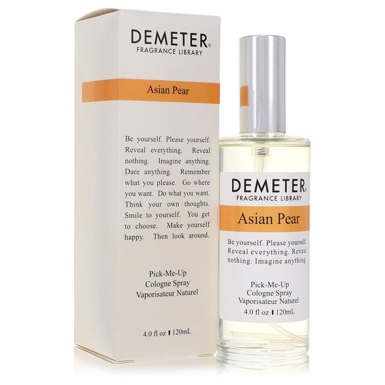 Demeter Asian Pear Cologne by Demeter 4 Oz Cologne Spray (unisex) for Women