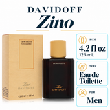 Zino by Davidoff 4.2 Oz Eau De Toilette Spray In Box for Men